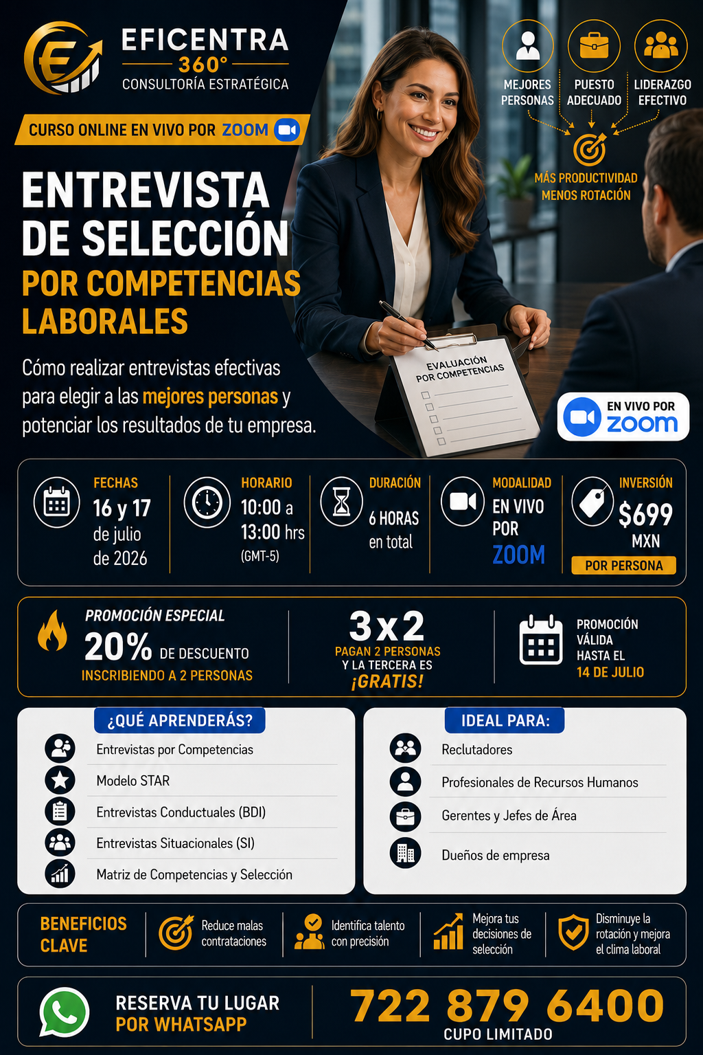 Curso Persona Puesto Liderazgo